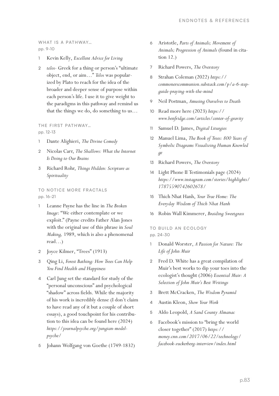 Endnotes and references